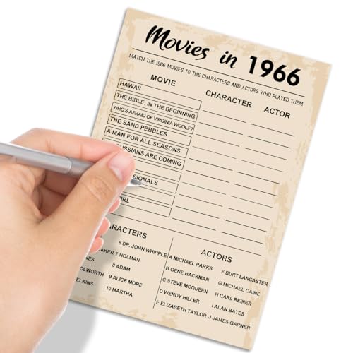 60th Birthday Party Games
