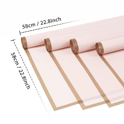 20 Sheets Flower Wrapping Paper (20 Count)