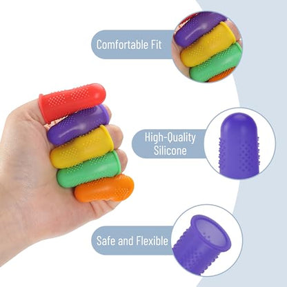 Silicone Hot Glue Gun Finger Caps (24 Count)