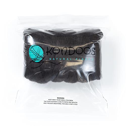 Natural Wool roving (8 Ounce)