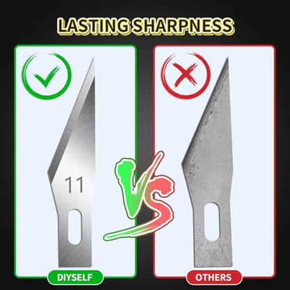 200 PCS Exacto Knife Blades #11 (200 Count)