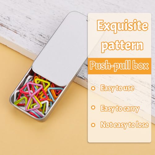 Triangle Metal Stitch Markers (50 Count)