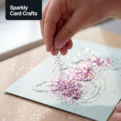 Craft Glitter Pink Holographic 100g Ultrafine Glitter (3.5 Ounce)