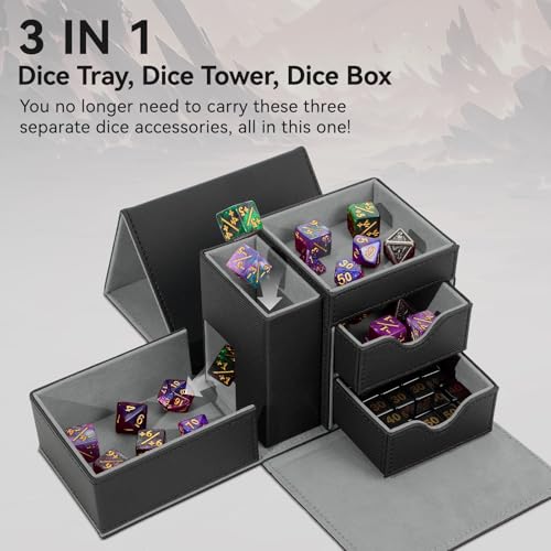 Dice Tray & Dice Tower Storage Box