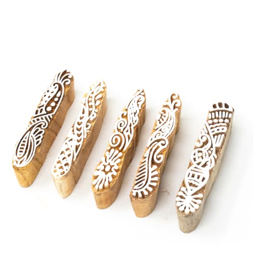 Mehndi Print Blocks (5 Count)