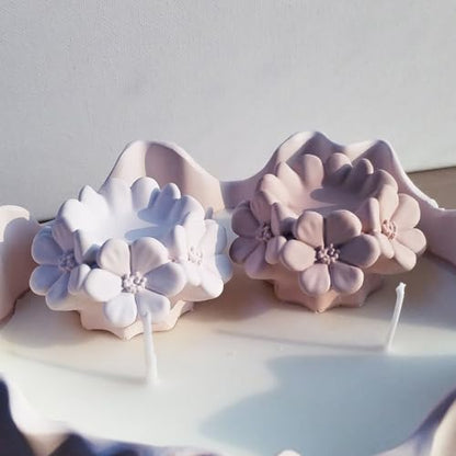 Cherry Blossom Candle Molds for Candle Making