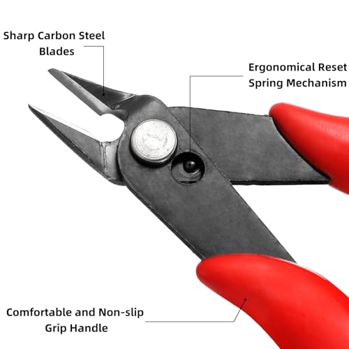 10 Pieces Small Wire Cutters (10 Count)