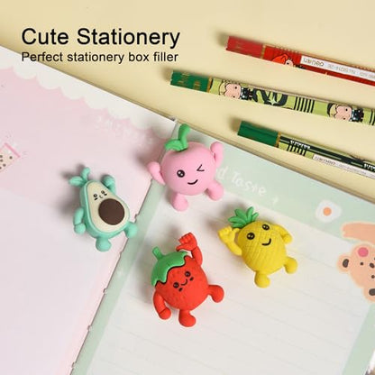 16Pcs Pencil Top Erasers for Kids (16 Count)