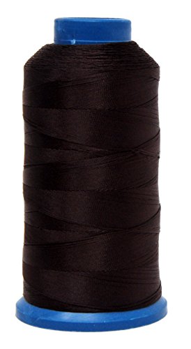 Size 69 210D T70 Dark Brown Bonded Nylon Thread (4500 Foot)