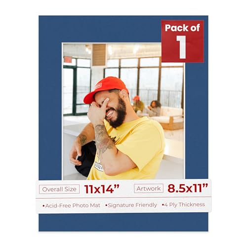 11x14 Mat for 8.5x11 Photo