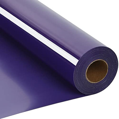 RENLITONG Purple Iron on Vinyl 12Inch by 20ft Roll Heat Transfer Vinyl for T