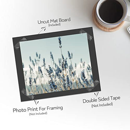 50 Pack 16x20 Uncut Photo Mat Matboards