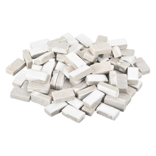200g Ceramic Mosaic Tiles for Crafts Bulk