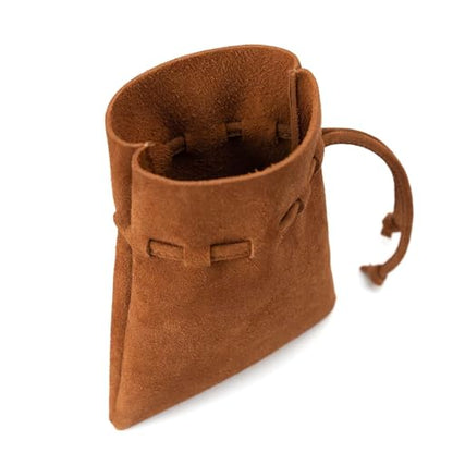 Medieval Drawstring Coin Pouch Bag