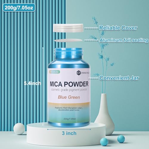 Mica Powder 7.05OZ（200g） (7.0548 Ounce)