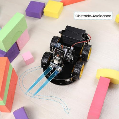 UNO R3 Smart Robot Car Kit V4 for Arduino Robotics for Kids Ages 8