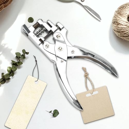 Heavy Duty Handheld Hole Punch for ID Cards