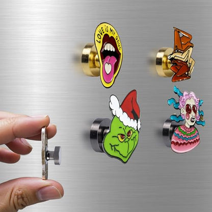 16Pcs Magnetic Pin Backs for Enamel Pins (16 Count)