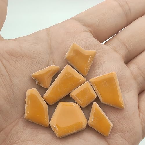 1.1LB Irregular Ceramics Mosaic Tiles (350 Count)