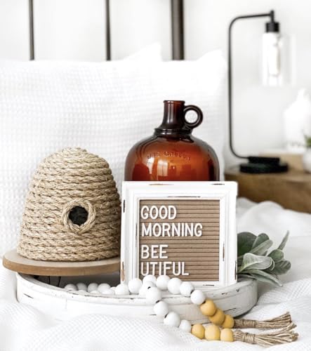 Mini Letter Board [Set of 3] Small Felt Letter Board Letters and Symbols Trio