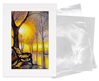 5.5x8.5 Mat for 8.5x11 Frame