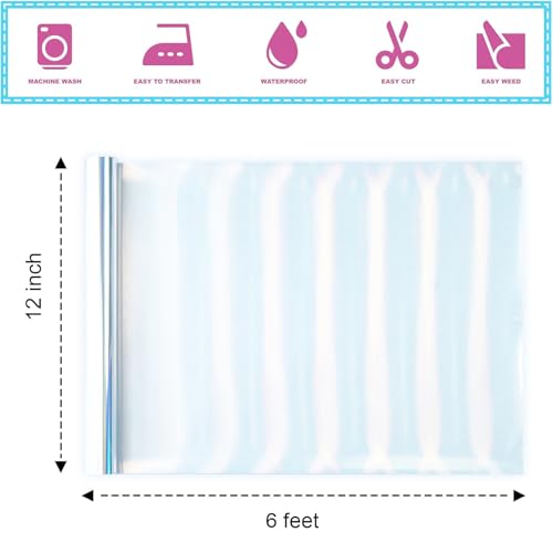 Sheet Metallic Foil Heat Transfer Vinyl olographic Silver