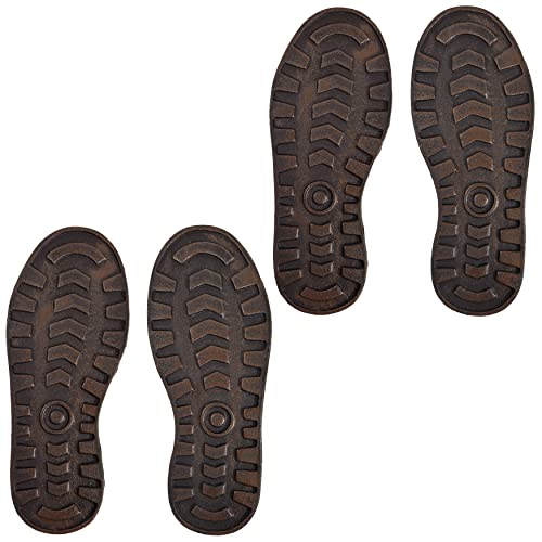 Lulu Décor Cast Iron Footprint Stepping Stone