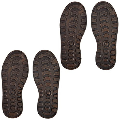 Lulu Décor Cast Iron Footprint Stepping Stone