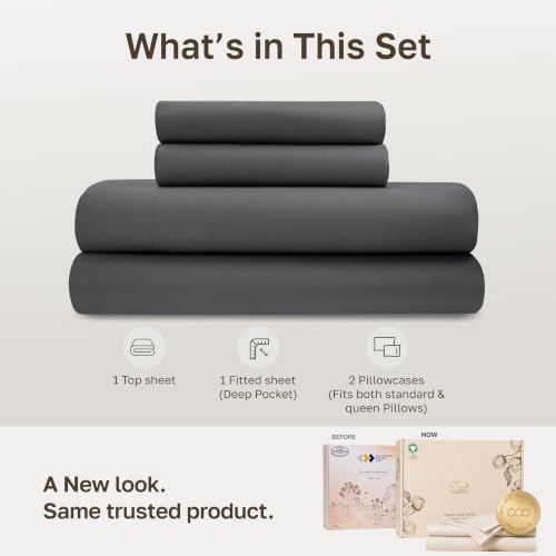 100% Organic Cotton Queen Size Sheet Set