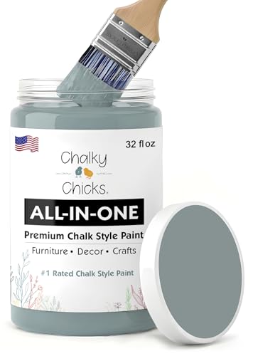 Sea Glass 32 Fl Oz Chalk Paint for Furniture All in One