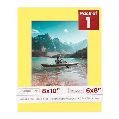 6x8 Mat for 8x10 Frame