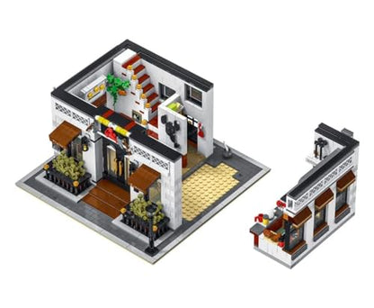 General Jim’s Flying Lobster 3 Level Seafood Restaurant Building Blocks Set