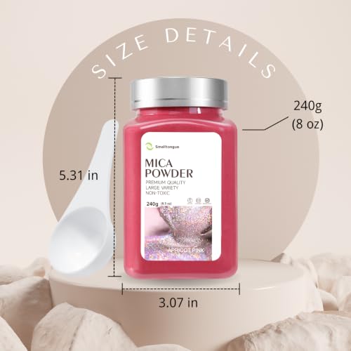 Mica Powder Apricot Pink
