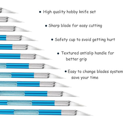15 Pack Exacto Knife Set