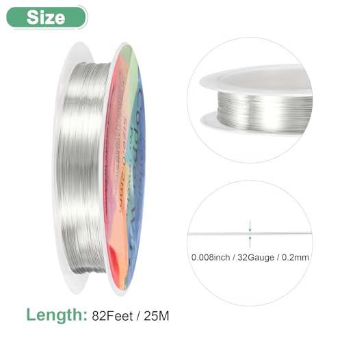 0.2 mm 32 Gauge Copper Wire for Jewelry Making