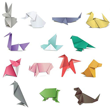 Origami Paper Large Single Sided for Arts and Crafts Projects