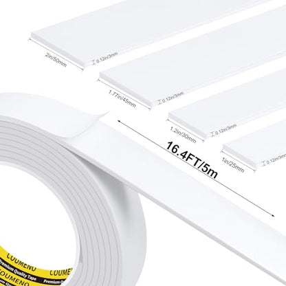 White Foam Tape Weather Stripping Sealing Sponge