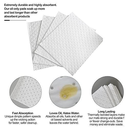 AA003 Absorbent Mat Pad Heavyweight Oil Absorbent Pads