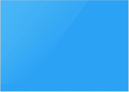 uxcell 4Pcs A4 Gel Light Lighting Filter Overlay Transparent Color Correction Plastic Vinyl PVC Sheets Photography Television Blue,0.3mm