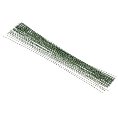 26 Gauge 16" Floral Stem Wire Paper Wrapped Iron Artificial 100Pcs