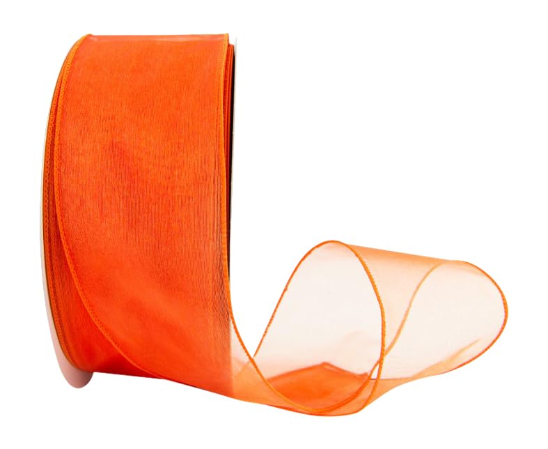 Sheer Organza Wired Ribbon (75 Foot)