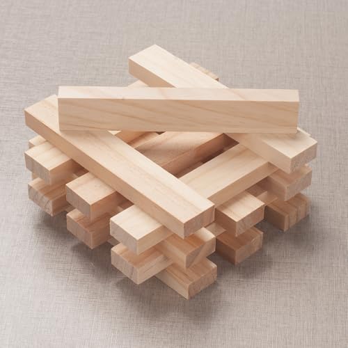 Wooden Dowels for Crafts (15 Count)