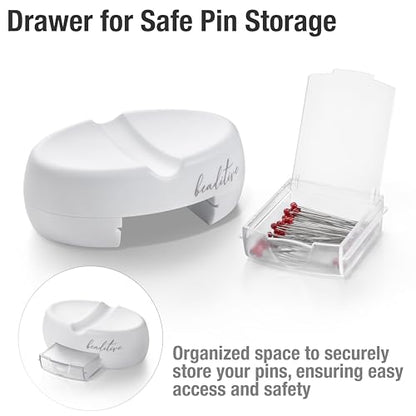 Magnetic Pin Cushion with Drawer