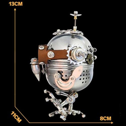 3D Metal Puzzle for Adults Mechanical Owl Egg 3D Model Kit (110 Count)