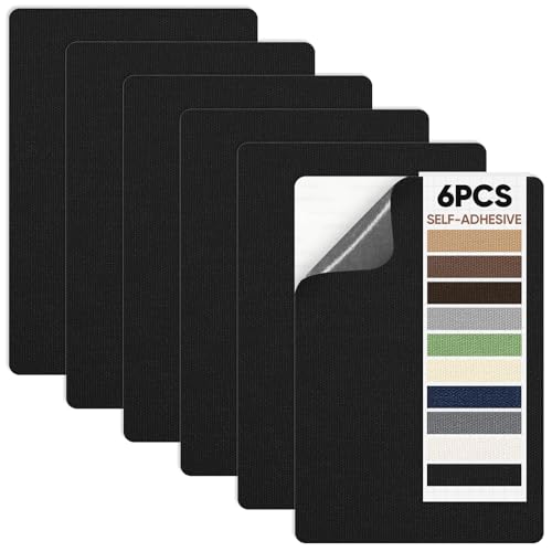 Canvas Repair Patch 5.5 x 8 Inches 6Pcs Self (6 Count)