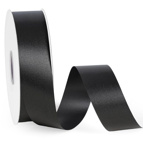 1.5 Inch Black Polypropylene Ribbon