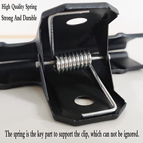 Black Large Bull Clips (10 Count)
