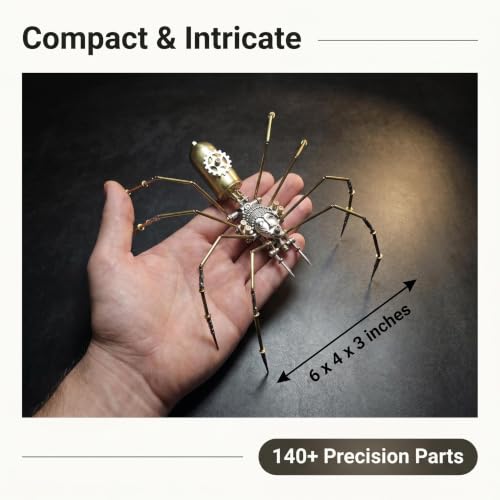 Retro Steampunk Mechanical Insect Craft