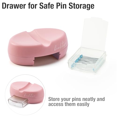 Magnetic Pin Cushion with Drawer (50 Count)