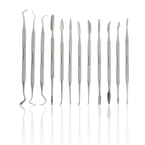 Stainless Steel Spatula Wax & Clay Sculpting Tool Carver Set